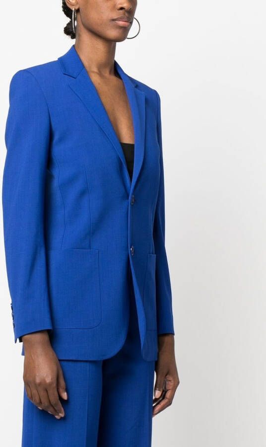 RED Valentino Blazer met enkele rij knopen Blauw