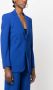 RED Valentino Blazer met enkele rij knopen Blauw - Thumbnail 3
