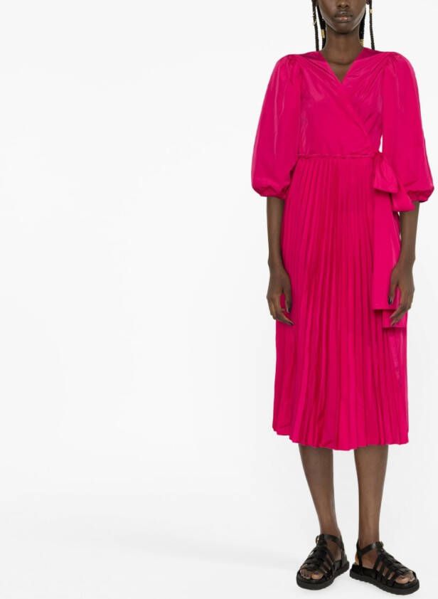 RED Valentino Jurk met strikdetail Roze