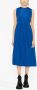 RED Valentino Midi-jurk verfraaid met strik Blauw - Thumbnail 2