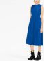 RED Valentino Midi-jurk verfraaid met strik Blauw - Thumbnail 3
