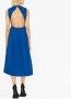 RED Valentino Midi-jurk verfraaid met strik Blauw - Thumbnail 4