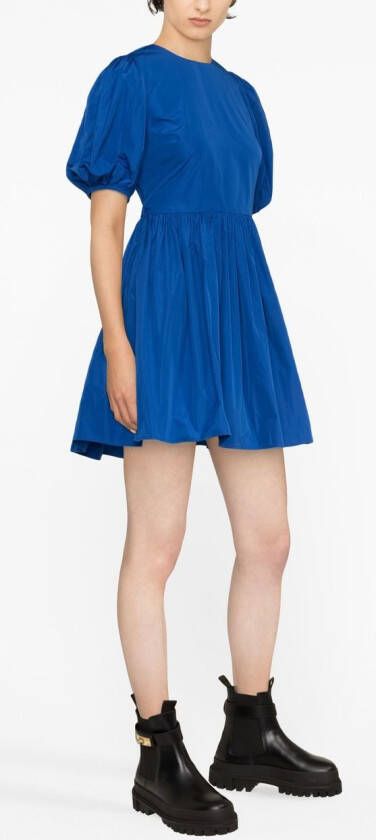 RED Valentino Mini-jurk verfraaid met strik Blauw