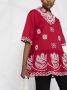 RED Valentino Broderie anglaise blouse Rood - Thumbnail 5