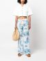 RED Valentino Flared broek Blauw - Thumbnail 2