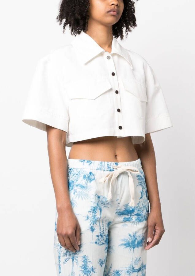 RED Valentino Flared broek Blauw
