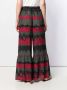 RED Valentino Flared broek Zwart - Thumbnail 4