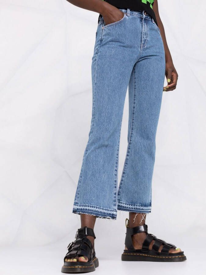 RED Valentino Flared jeans Blauw
