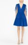 RED Valentino Gelaagde mini-jurk Blauw - Thumbnail 2