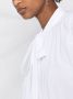 RED Valentino Geplooide blouse Wit - Thumbnail 5