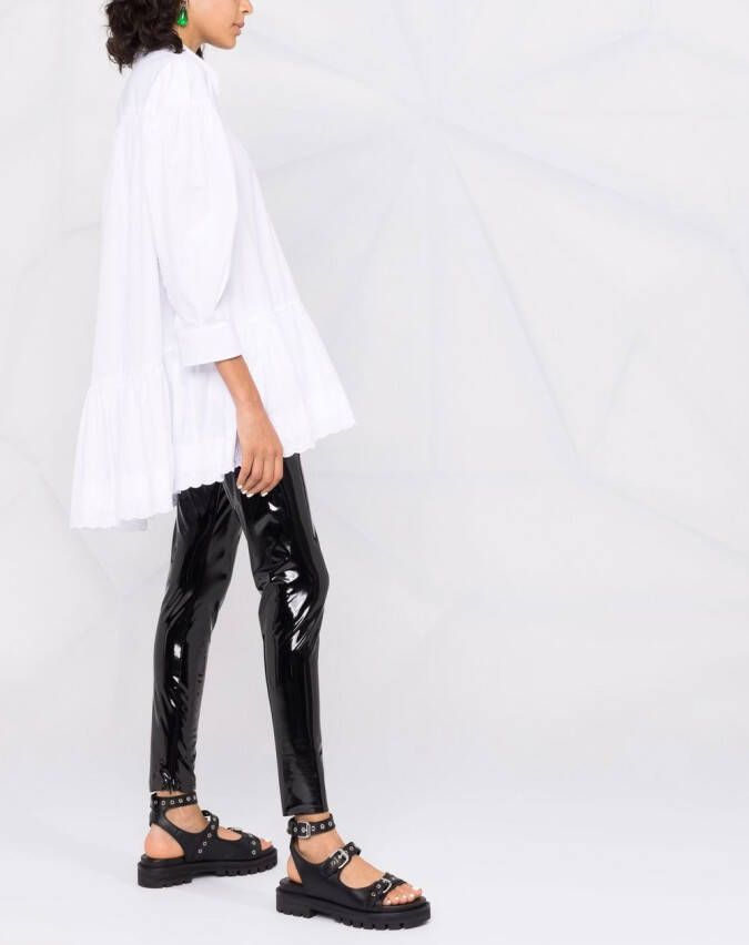 RED Valentino High waist broek Zwart
