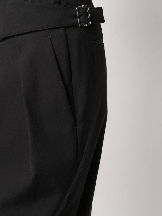 RED Valentino High waist pantalon Zwart