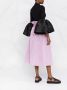 RED Valentino Midi-rok met paperbag taille Paars - Thumbnail 4