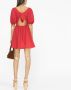 RED Valentino Geplooide mini-jurk Rood - Thumbnail 3