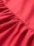 RED Valentino Geplooide mini-jurk Rood - Thumbnail 5