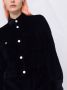 RED Valentino Ribfluwelen mini-jurk Blauw - Thumbnail 3