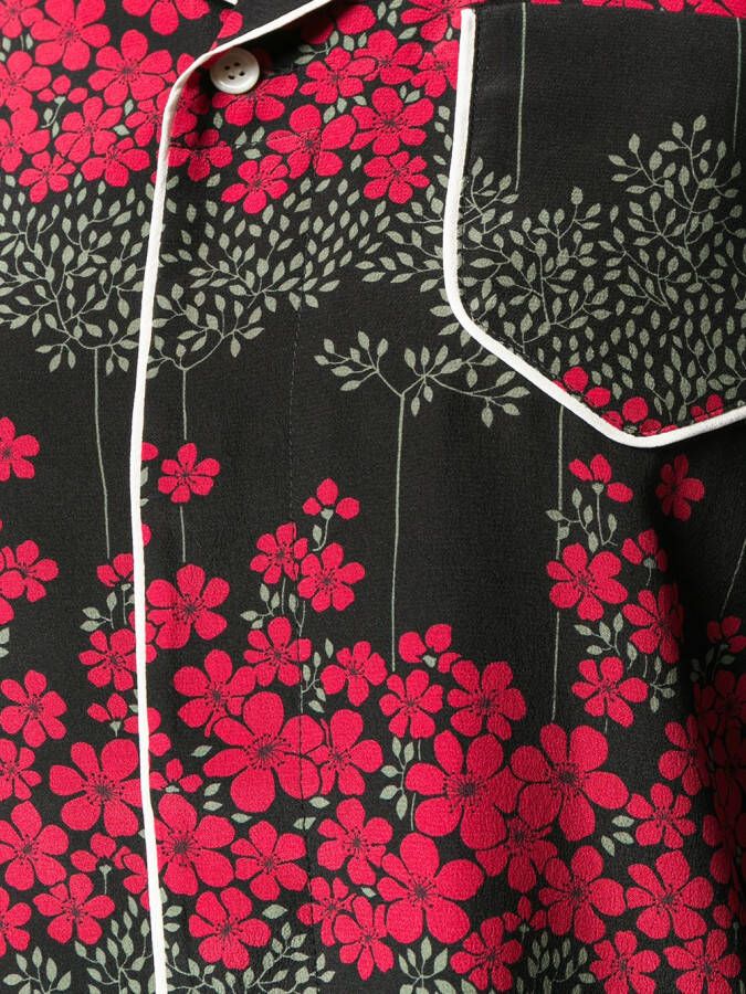RED Valentino Shirt met print Zwart