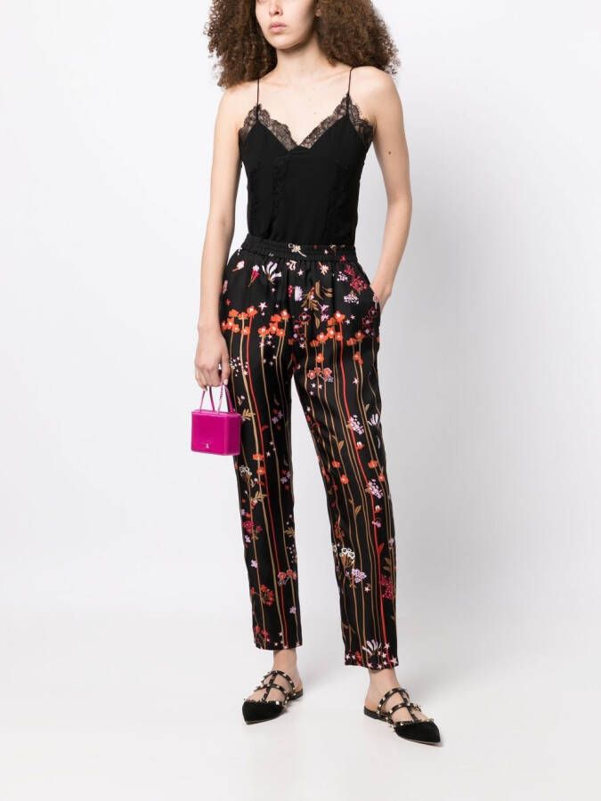 RED Valentino Broek met sterrenprint Zwart