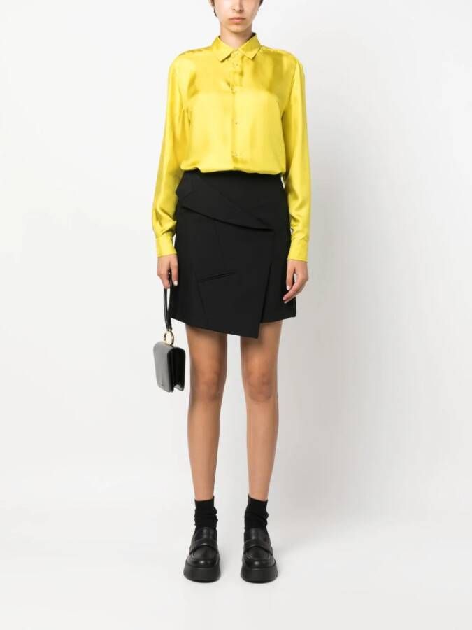 RED Valentino Zijden blouse Geel