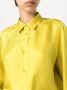 RED Valentino Zijden blouse Geel - Thumbnail 5