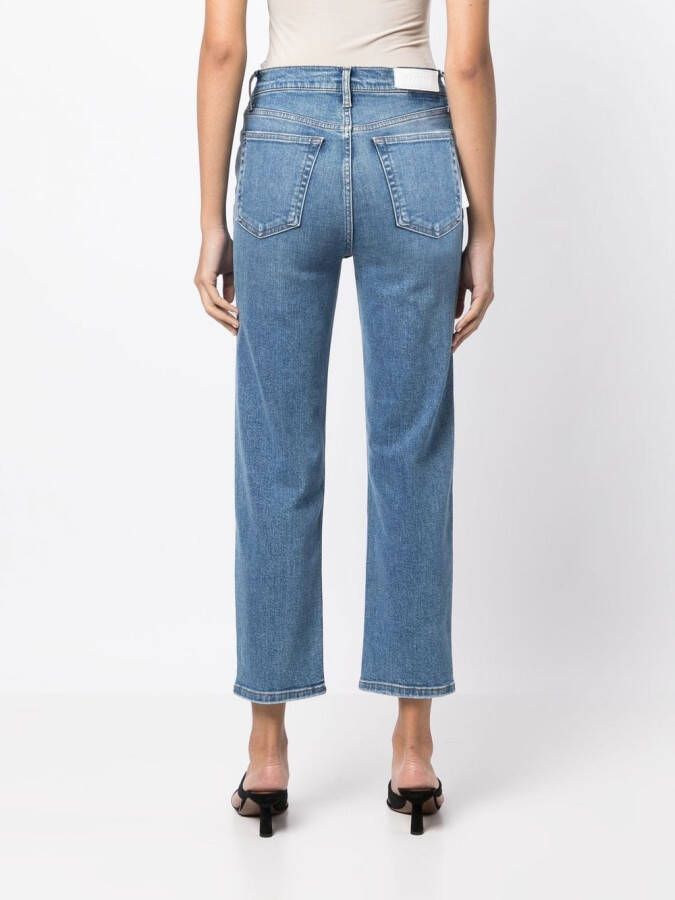 RE DONE 70s straight jeans Blauw