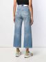 RE DONE Cropped straight jeans Blauw - Thumbnail 4