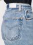 RE DONE Cropped straight jeans Blauw - Thumbnail 5