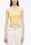 RE DONE Cropped tanktop Geel - Thumbnail 3