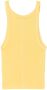 RE DONE Cropped tanktop Geel - Thumbnail 5