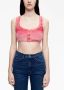 RE DONE Cropped top Rood - Thumbnail 3