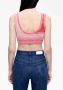 RE DONE Cropped top Rood - Thumbnail 4