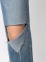 RE DONE Jeans met gerafeld detail Blauw - Thumbnail 5