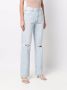 RE DONE Jeans met wijde pijpen Blauw - Thumbnail 3