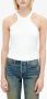 RE DONE Katoenen tanktop Wit - Thumbnail 3
