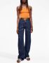 RE DONE Straight jeans Blauw - Thumbnail 2