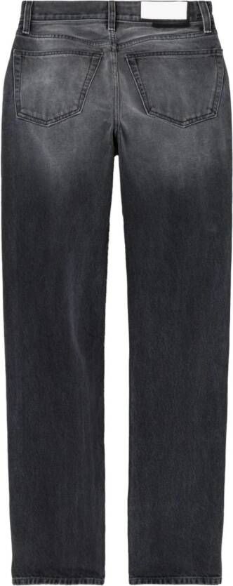 RE DONE Ruimvallende jeans Zwart