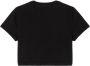 RE DONE Cropped T-shirt Zwart - Thumbnail 5