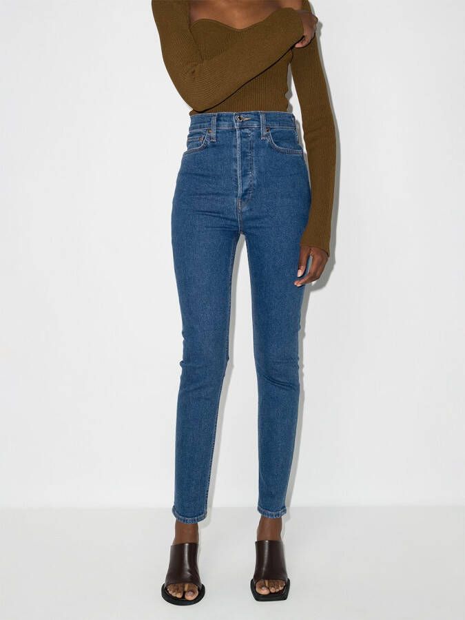 RE DONE Skinny jeans Blauw