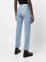 RE DONE Straight jeans dames katoen Polyester Elastane 24 Blauw - Thumbnail 4