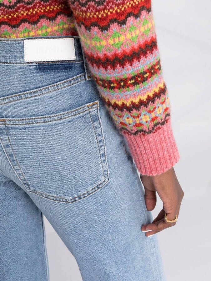 RE DONE Straight jeans Blauw