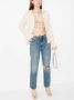 RE DONE Straight jeans Blauw - Thumbnail 4