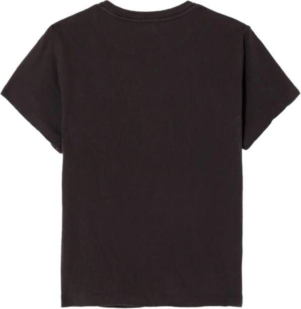 RE DONE T-shirt met print Zwart