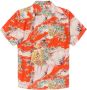 RE DONE Overhemd met tijgerprint Oranje - Thumbnail 5