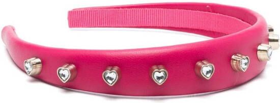 RED(V) Haarband verfraaid met kristal Roze