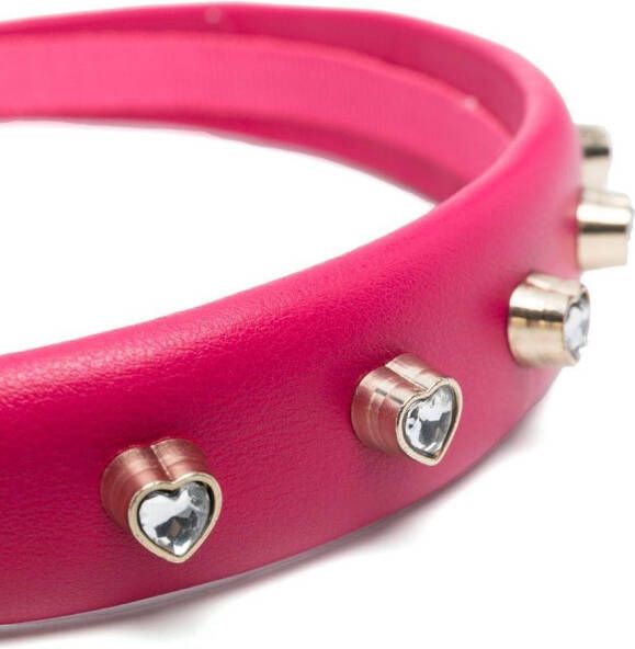 RED(V) Haarband verfraaid met kristal Roze