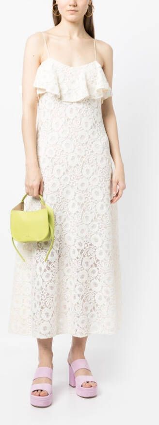 REE PROJECTS Helene Hobo mini shopper Groen