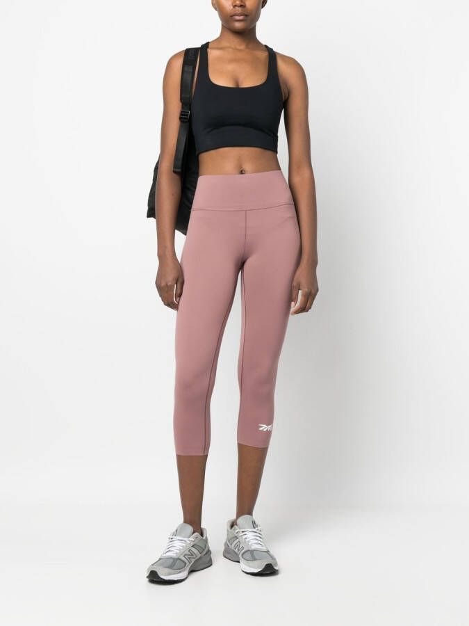 Reebok x Victoria Beckham Cropped legging Roze