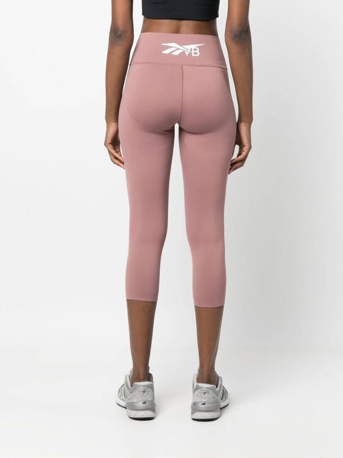 Reebok x Victoria Beckham Cropped legging Roze