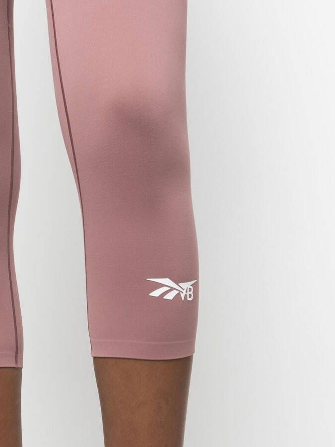 Reebok x Victoria Beckham Cropped legging Roze