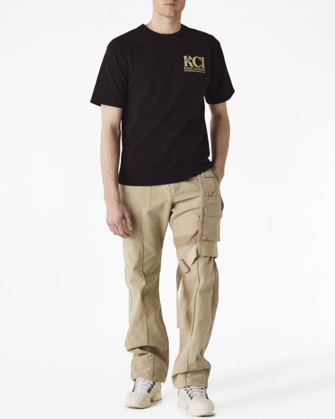 Reese Cooper Katoenen T-shirt Zwart